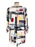 John Mark 100% Polyester Color Block Ivory 3/4 Sleeve Blouse Size L - photo 2