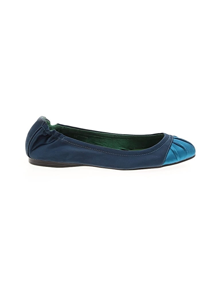 Pre-owned Ann Taylor Loft Flats In Blue