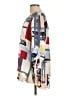 John Mark 100% Polyester Color Block Ivory 3/4 Sleeve Blouse Size L - photo 5