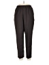DonnKenny Classics 100% Polyester Brown Dress Pants Size 16 Petite - photo 1