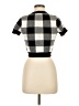 Full Tilt Checkered-gingham Black Sweater Vest Size M - photo 2