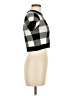 Full Tilt Checkered-gingham Black Sweater Vest Size M - photo 4