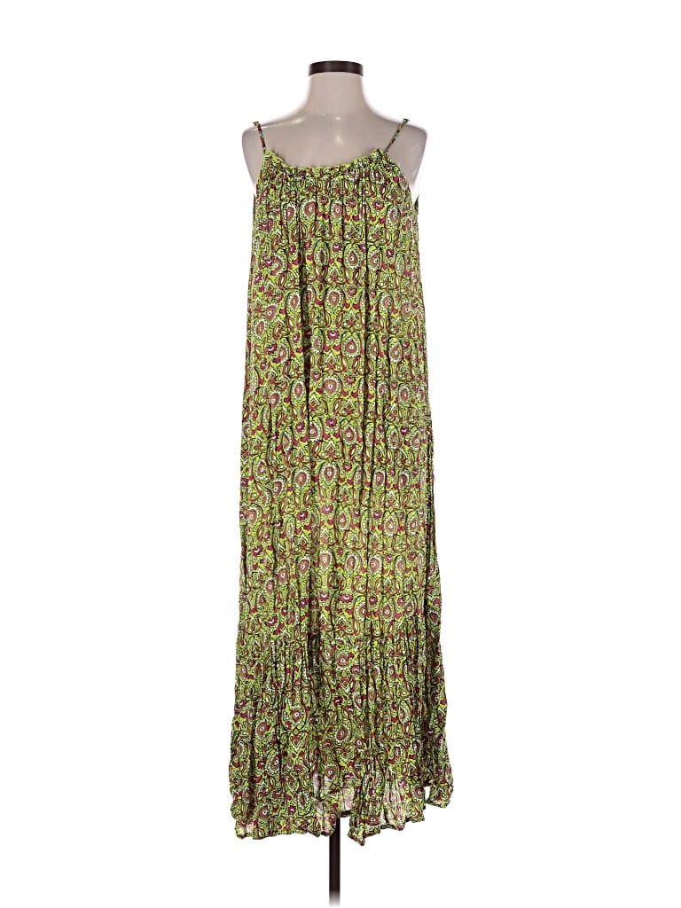 Pre-owned Anthropologie Casual Dress In Green