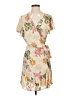 Auguste 100% Rayon Floral Tan Cocktail Dress Size 4 - photo 1