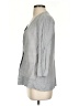 Ecru 100% Leather Gray Cardigan Size XS - photo 5