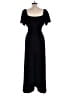 Mittoshop 100% Polyester Solid Black Jumpsuit Size L - photo 2