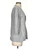 Ecru 100% Leather Gray Cardigan Size XS - photo 4