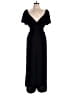 Mittoshop 100% Polyester Solid Black Jumpsuit Size L - photo 1