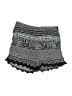 Hot Kiss 100% Rayon Paisley Black Shorts Size 3X - photo 1
