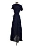 Auguste Polka Dots Blue Casual Dress Size 2 - photo 2