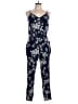 Gap Outlet 100% Viscose Floral Blue Jumpsuit Size S - photo 1