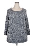 Effeci Gray Pullover Sweater Size 2X - photo 1