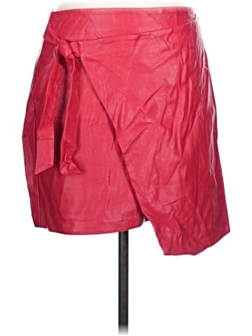 Lovers + Friends Faux Leather Skirt (view 1)