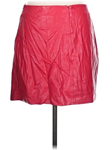 Lovers + Friends Faux Leather Skirt (view 2)