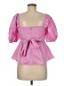 TCEC Pink 3/4 Sleeve Blouse Size M - photo 2