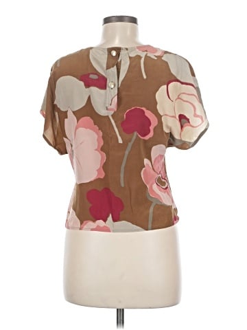 Max Mara Short Sleeve Silk Top (view 2)