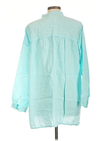 Eileen Fisher 3/4 Sleeve Button-Down Shirt (view 2)