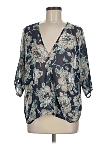 metaphor 3/4 Sleeve Blouse (view 1)