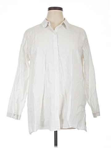 Eileen Fisher Long Sleeve Button-Down Shirt (view 1)