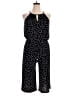 London Times Polka Dots Black Jumpsuit Size 14 - photo 1