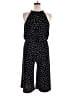 London Times Polka Dots Black Jumpsuit Size 14 - photo 2