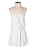 Final Touch 100% Rayon Polka Dots White Romper Size M - photo 1