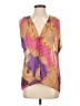 XXI 100% Polyester Purple Sleeveless Blouse Size S - photo 1