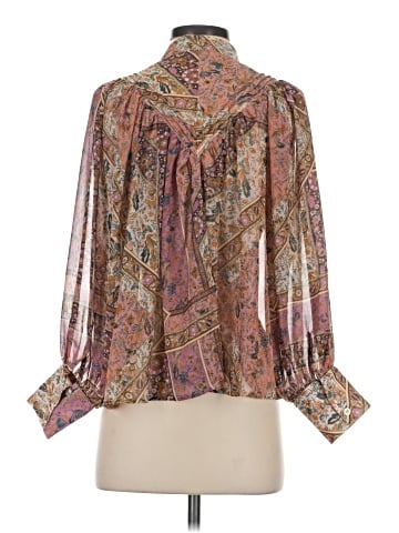Olivaceous Long Sleeve Blouse (view 2)
