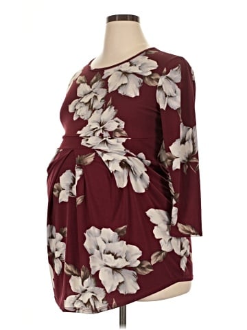 My Bump 3/4 Sleeve Blouse (view 1)