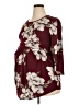 My Bump Burgundy 3/4 Sleeve Blouse Size XL - photo 1