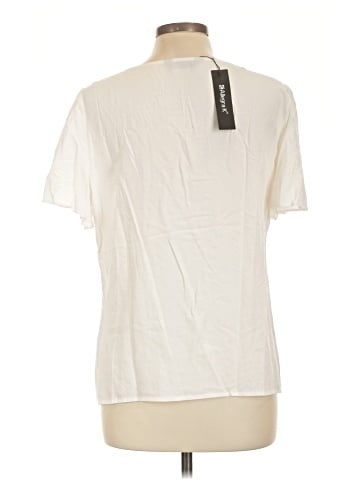 Allegra K Short Sleeve Blouse (view 2)