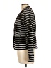 Olive and Oak 100% Cotton Stripes Black Blazer Size L - photo 5