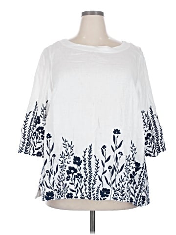 Charter Club 3/4 Sleeve Blouse (view 1)