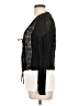 Peach Black Long Sleeve Blouse Size L - photo 5