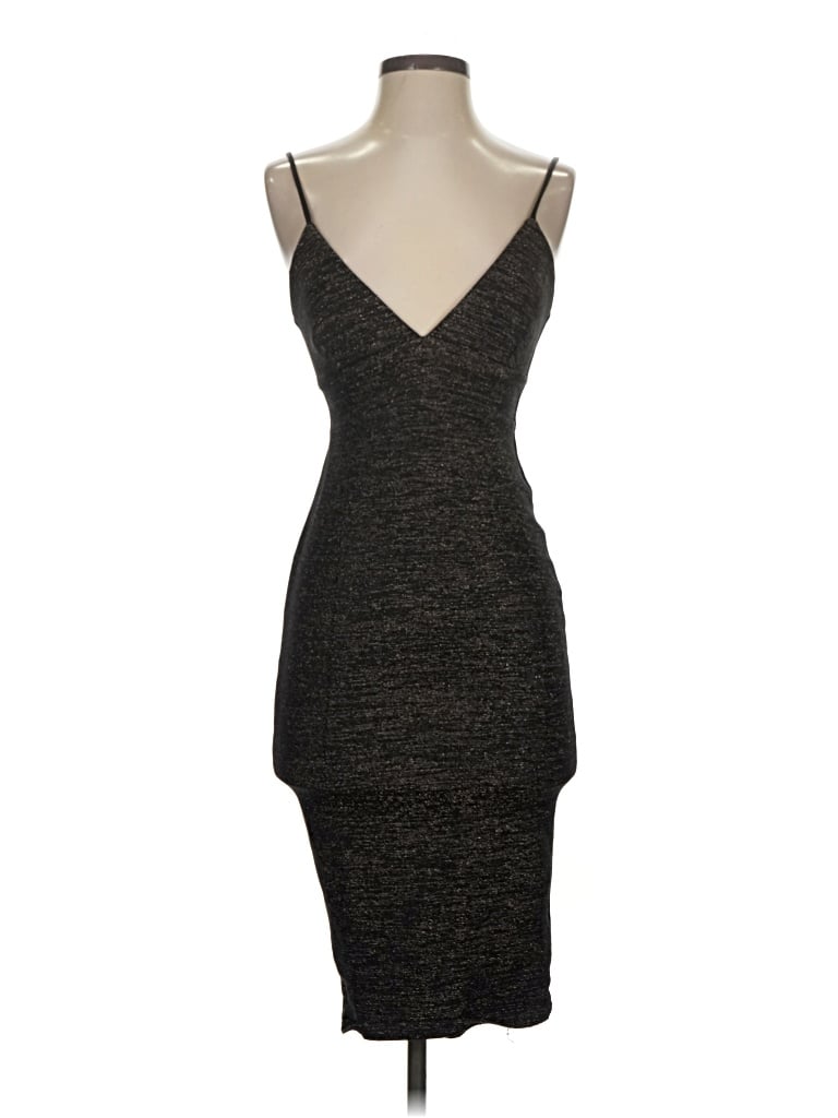 Pre-owned Nookie Cocktail Dress In Gray