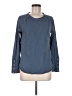 Dylan 100% Cotton Blue Long Sleeve T-Shirt Size M - photo 1