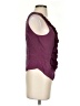 Bebe Burgundy Sleeveless Blouse Size XS - photo 4