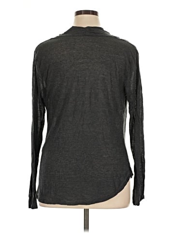 Three Dots Long Sleeve Top (view 2)