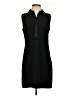 Walmart Solid Black Casual Dress Size S - photo 1