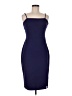 Express Solid Blue Cocktail Dress Size M - photo 1