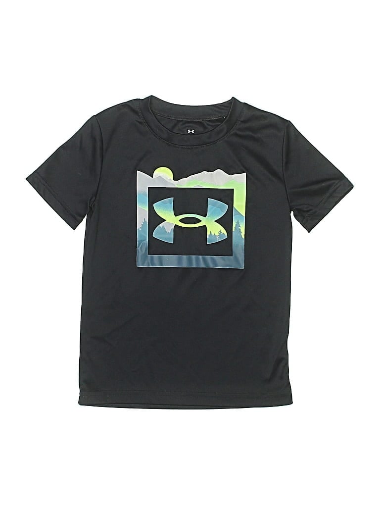 Pre-owned Under Armour Kids' Active T-shirt In Black