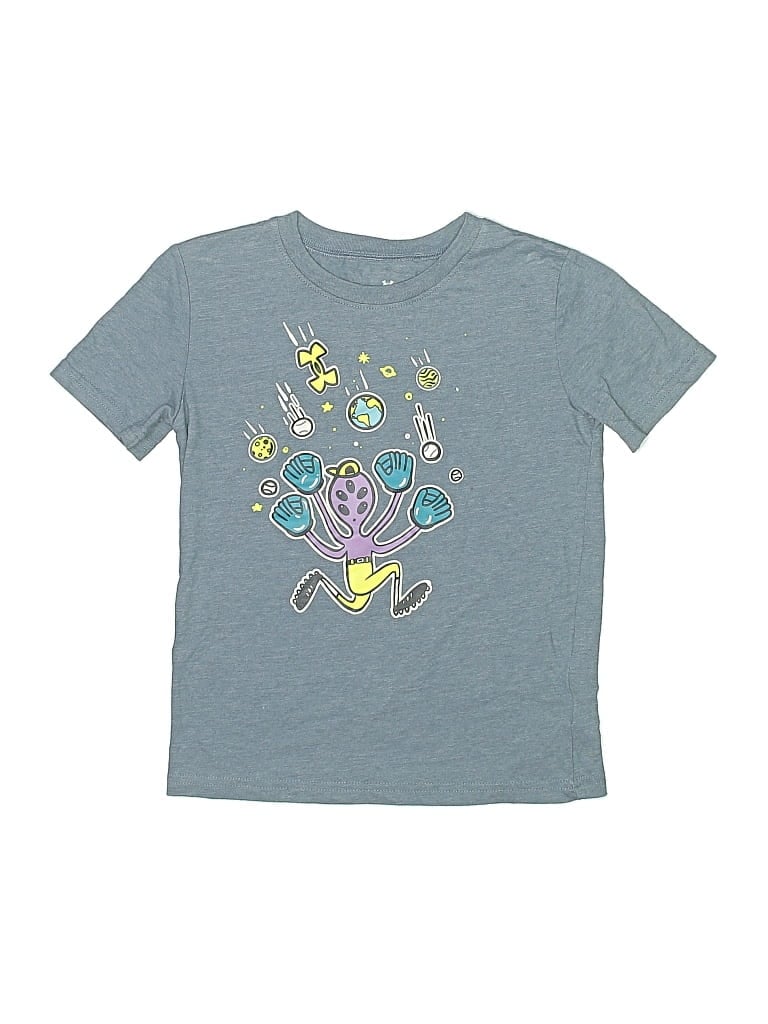 Pre-owned Under Armour Kids' Short Sleeve T-shirt In Teal