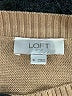 Ann Taylor LOFT Outlet Stripes Tan Pullover Sweater Size XL - photo 7