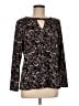 EMALINE Black Long Sleeve Blouse Size M - photo 1
