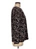 EMALINE Black Long Sleeve Blouse Size M - photo 4
