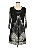 Mechant Paisley Black Casual Dress Size M - photo 1