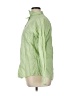 L.L.Bean 100% Cotton Green Long Sleeve Blouse Size XL - photo 5