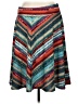 Studio JPR Chevron-herringbone Teal Casual Skirt Size XL - photo 1