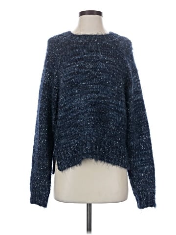 Hem & Thread Pullover Sweater (view 1)
