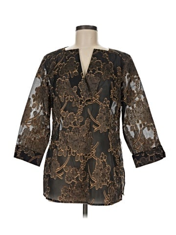 Etcetera 3/4 Sleeve Blouse (view 1)